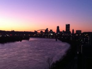 Skyline of Pittsburgh, PA, USA