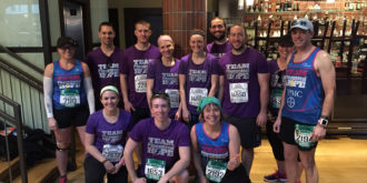 Team PHenomenal Hope's Pittsburgh Marathon racers 2015