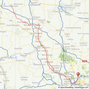 randonneuring 200km map