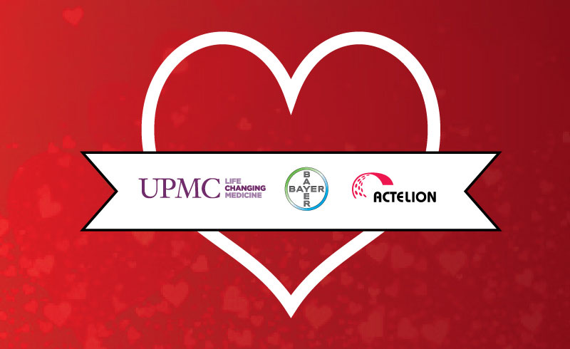 February Love for Team PH Sponsors UPMC, Bayer Healthcare, and Actelion LTD