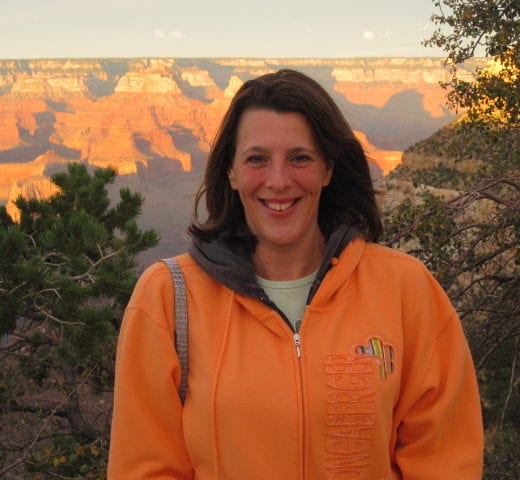 Diane at the Grand Canyon