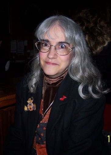 Diane Kowalik at her reunion, smiling