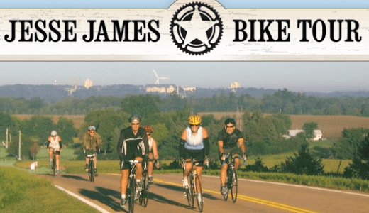 Jesse James Bike Tour logo