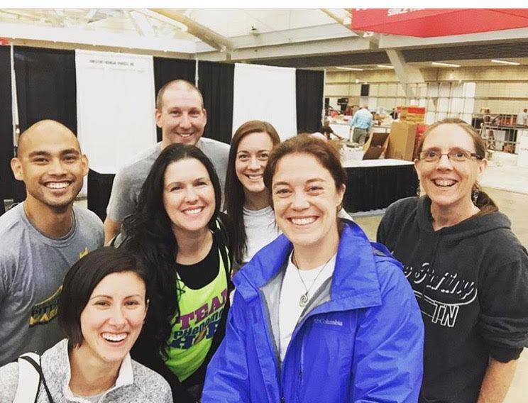 A photo from the Team PHenomenal Hope booth at the 2016 PGH Marathon Expo