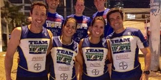 Team PH Brasil with members of Team PH US in Brasil in 2016