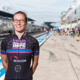Katrin Hetebrügge at the 2017 Rad am Ring race course